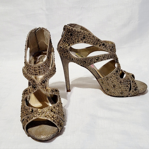 GIANNI BINI DRESS SHOES SIZE 6M HIGH HEELS - Picture 6 of 13